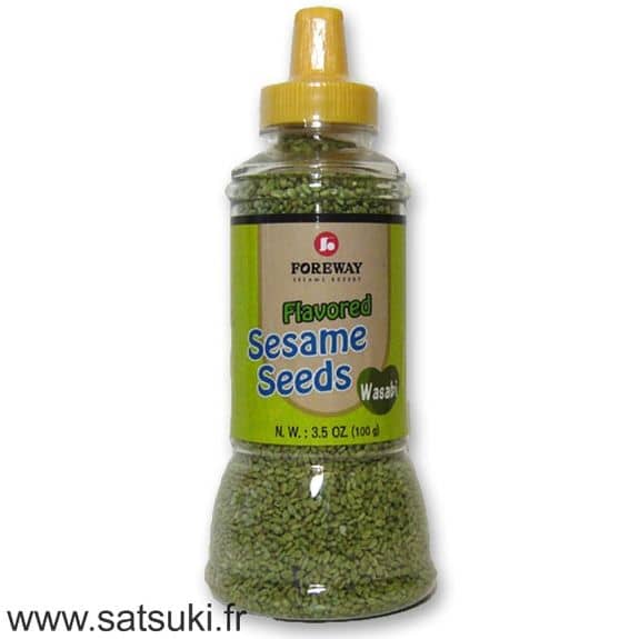 Sesame seeds with wasabi 100g