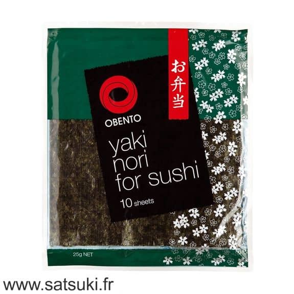 Nori Algenblätter für Sushi x10