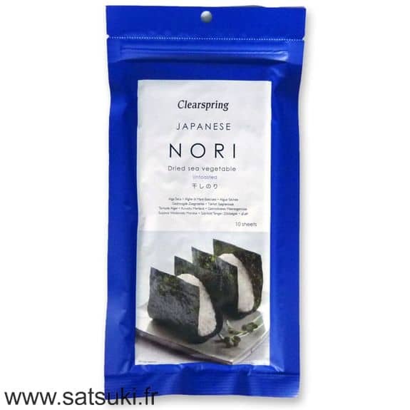 Alga Nori para onigiri x10