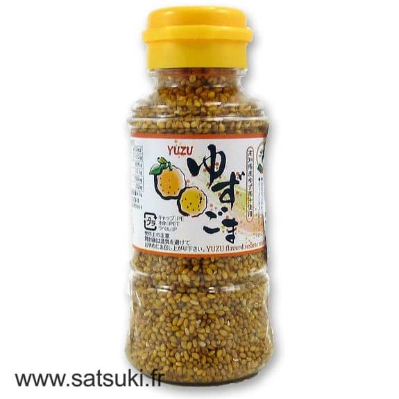 Semillas de sésamo con yuzu 80g