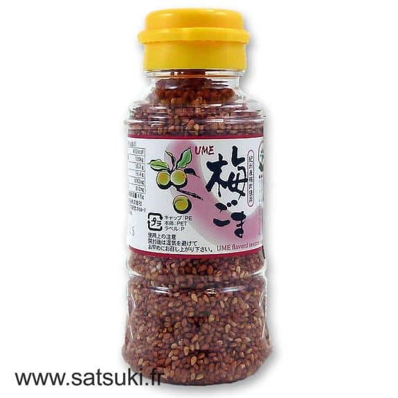 Sementes de gergelim com ameixa salgada 80g