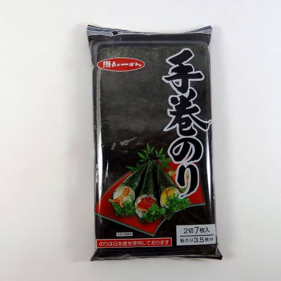 Nori-vellen voor temaki x7