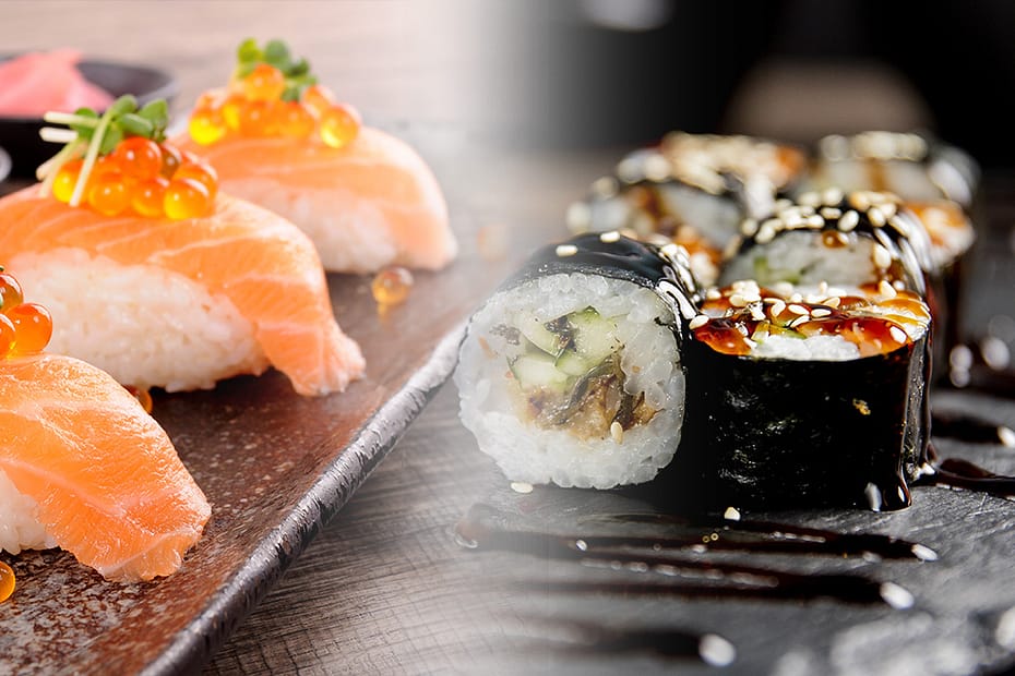 Sushi contro Maki: differenze