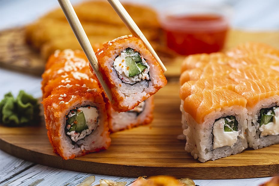 sushi afrodisíaco