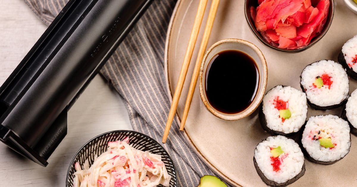 Prepare maki caseiro com Easy Sushi®