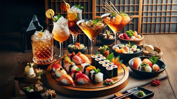 sushi fácil quando a preparação do sushi encontra a excelência do bar