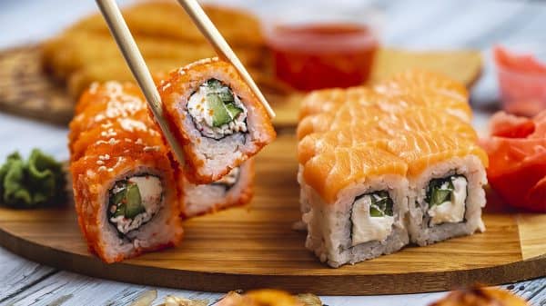 Aphrodisierendes Sushi